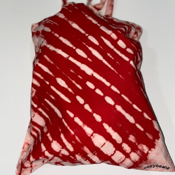 Art On Fabric Power Ranger Tie Dye Cotton Tote Bag - Picture 5 of 6